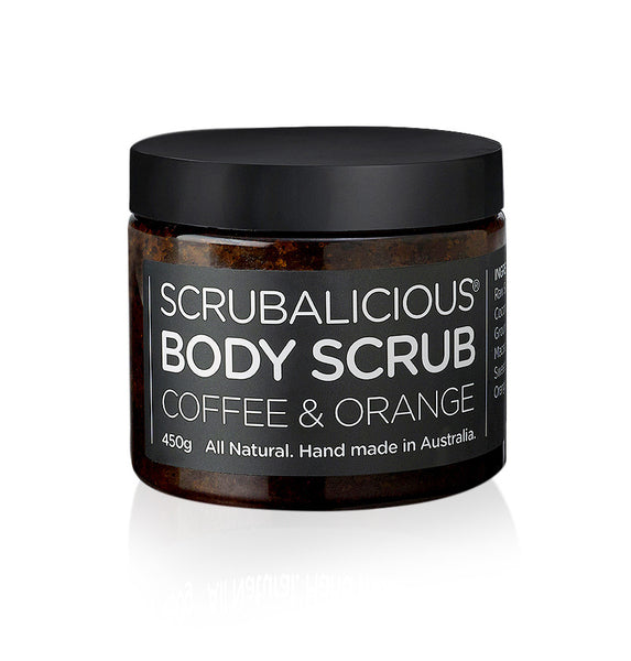 Scrubalicious Coffee & Orange Body Scrub 450g