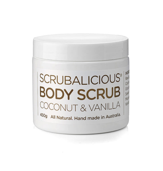 Scrubalicious Coconut & Vanilla Body Scrub 450g
